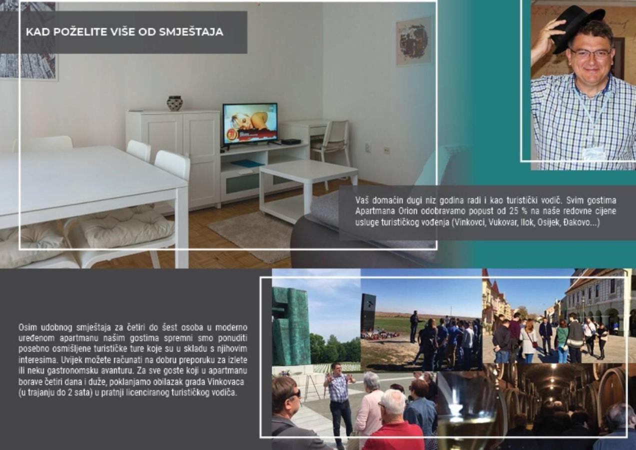 Apartmani Orion - Kasiopeja Vinkovci Exterior foto